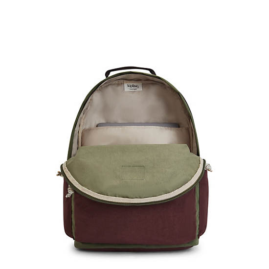 Bolsas Para Portatil Kipling Damien Large Backpack Verde Oliva | MX 1634WN